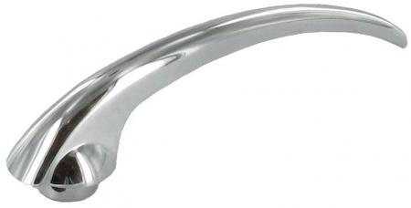 Deurhendel binnenzijde chroom (standaard)