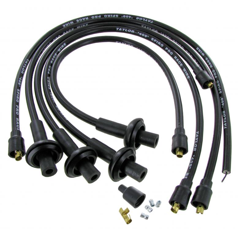 Spiro Pro `409` Race sytytysjohdinsarja, musta
