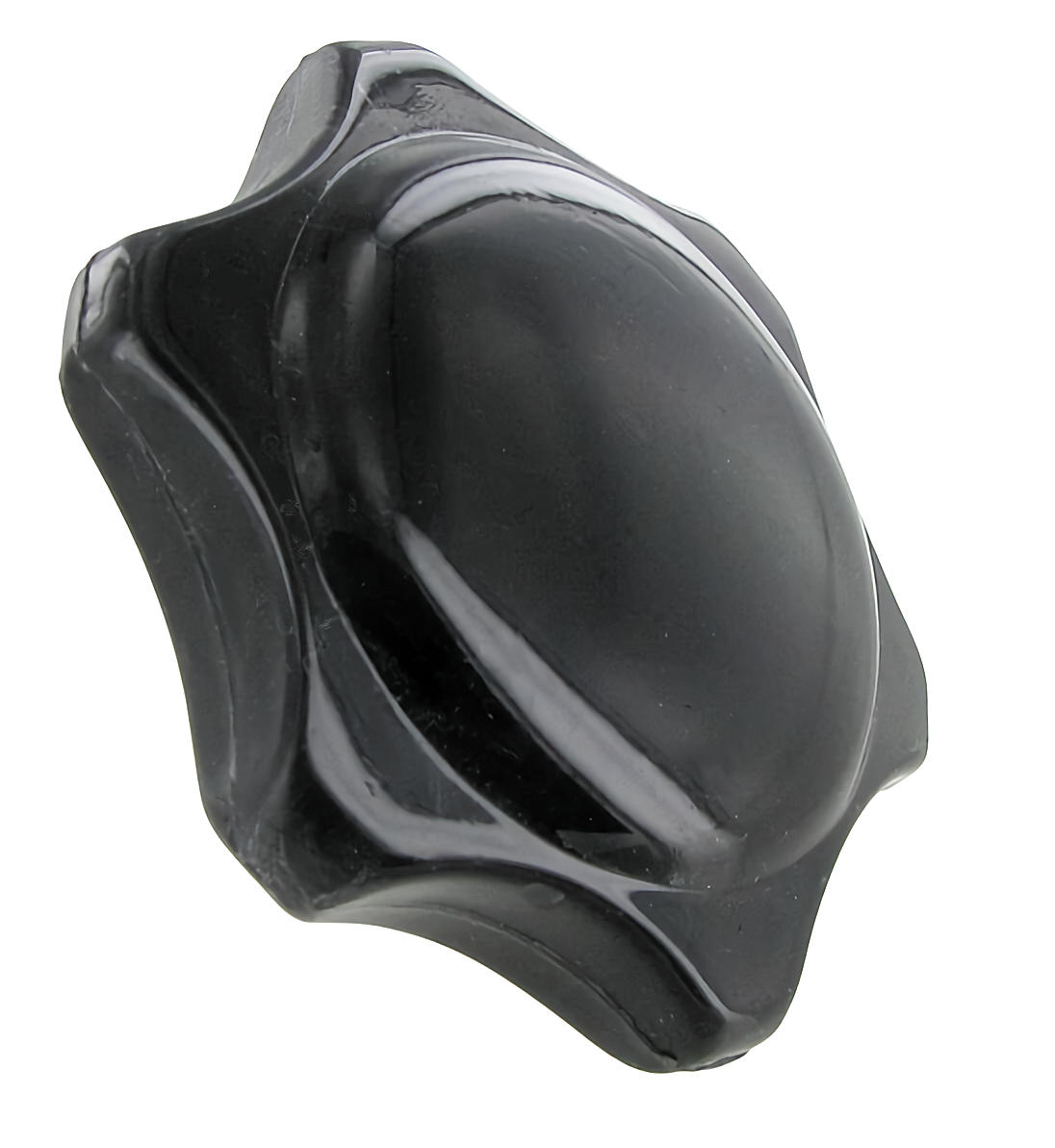 Bouton de chauffage, noir