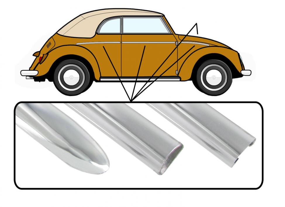 Aluminum molding set