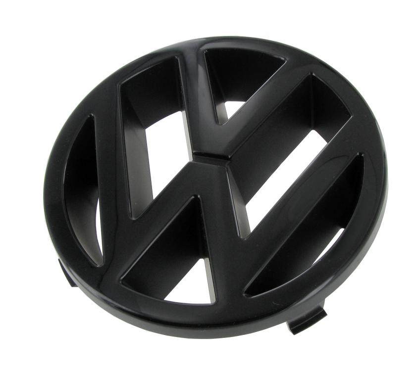 Etumaskin VW-merkki, musta