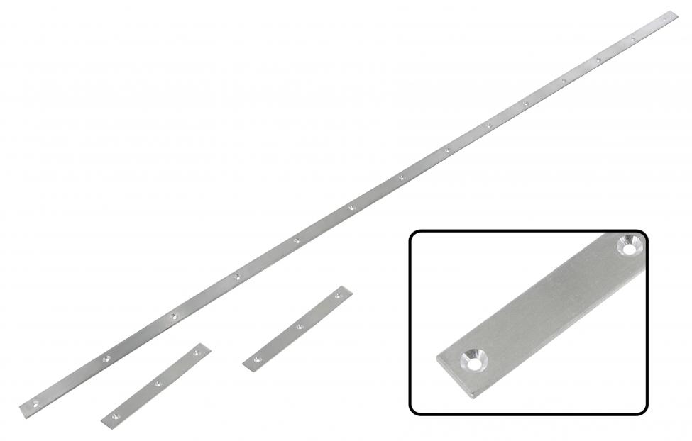 Aluminum windscreen frame seal inserts (3-part)