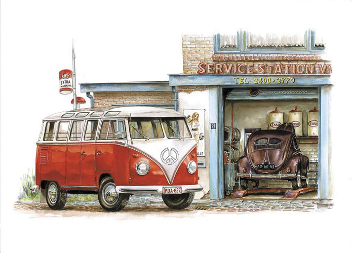 Juliste, 1962 Sonderbus ja kupla