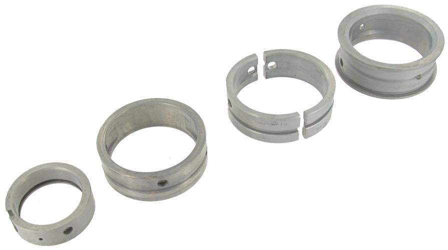 Rolamentos principais com suporte de aço
