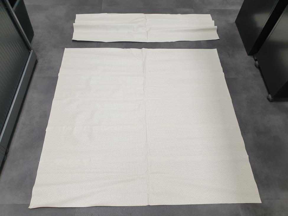 Headliner vinyl with perforation Off White 12901 second chance