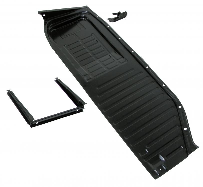 Lattiapelti, täydellinen (1.2 mm paksua peltiä), vasen