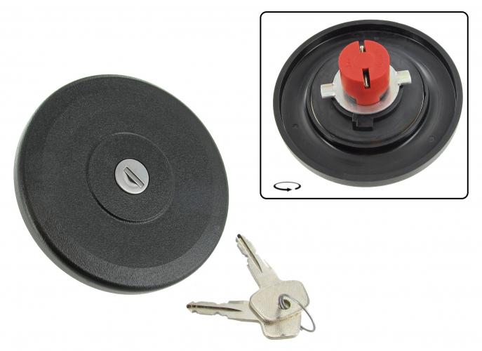 Drivstofflokket kan låses