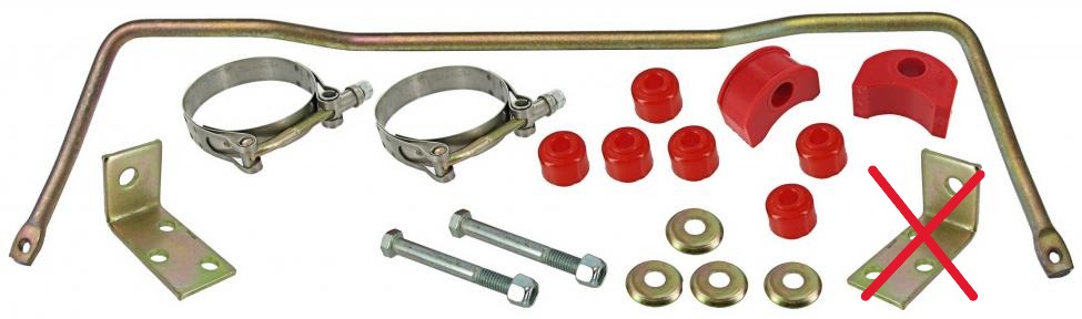 Stabilisator hinten (19 mm) - Zweite Chance