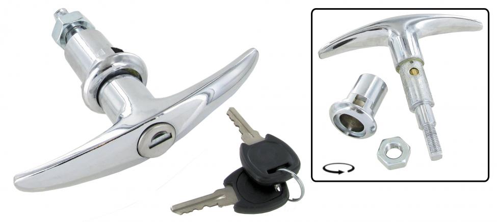 Motorhaube Schloss mit Schlüssel