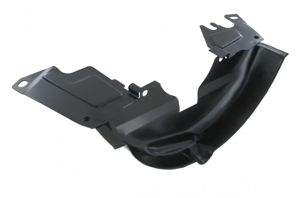 Moottorin suojapelti hihnapyörän alle, musta