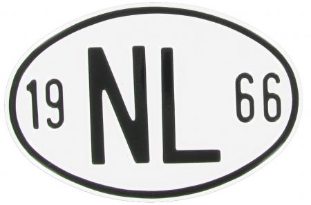 Nationalitetsskylt: NL 1966