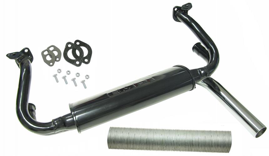 Pakoputkisto yhdellä lähdöllä