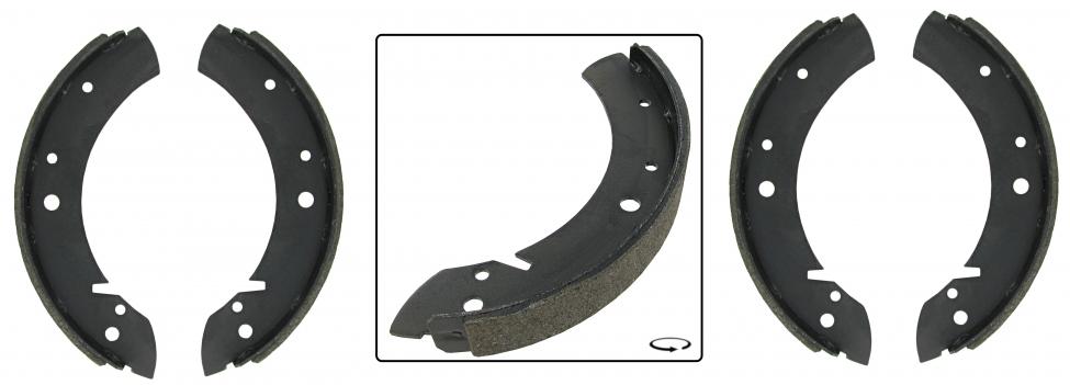 Remschoenen set voorzijde of achterzijde