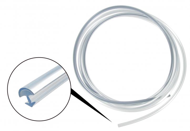 Ikkunoiden kromilista, muovia, 250 cm