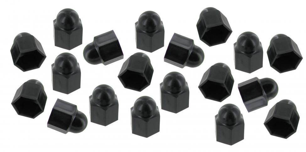 Cache vis de jante/roue noir