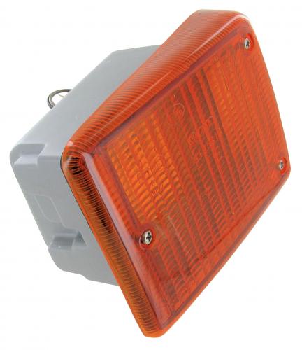 Etuvilkku pohjineen, oranssi, vasen