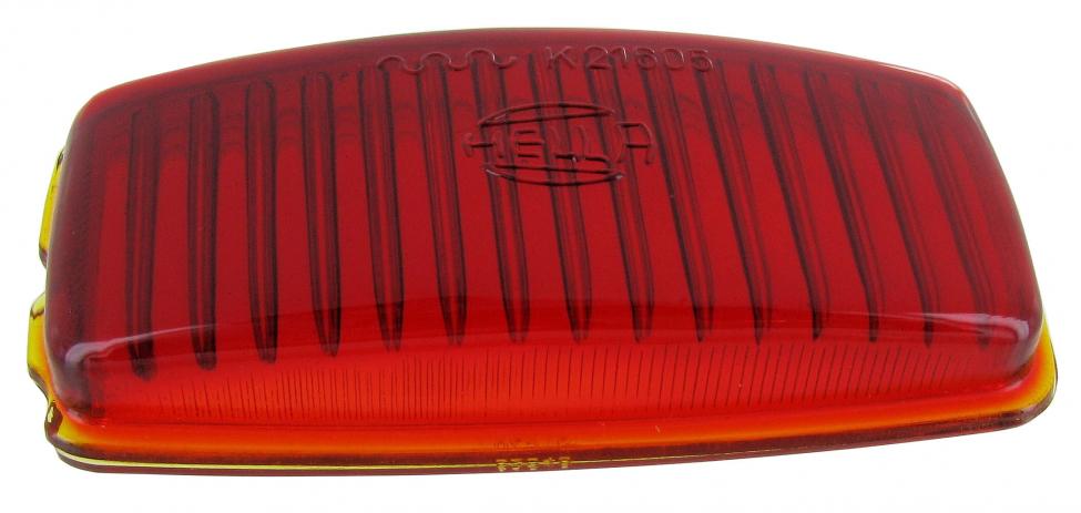 Sumu-tai jarruvalon linssi punainen