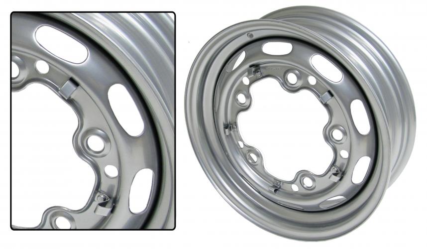 Teräsvanne harmaa tuuletusaukoilla