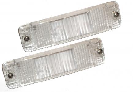 Etuvilkun lasi (puskuriin), kirkas