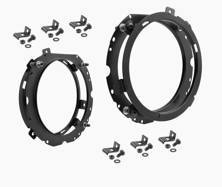 Ajovalojen muuntamisen kiinnitysrengas ruostumatonta terästä