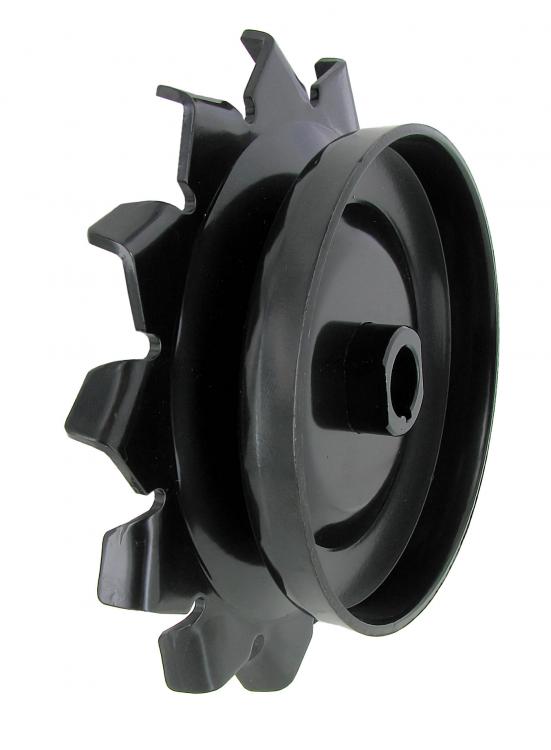 Alternator hihnapyörä joissa fan musta