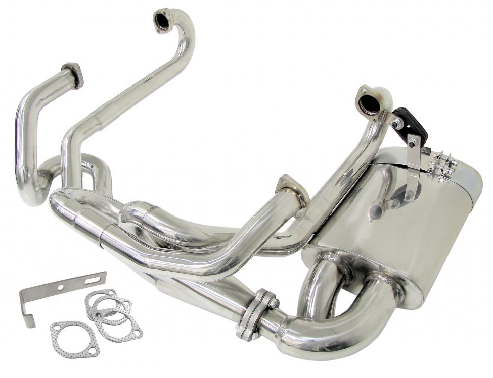 Pakoputkisto `Side Winder`, rosteria,