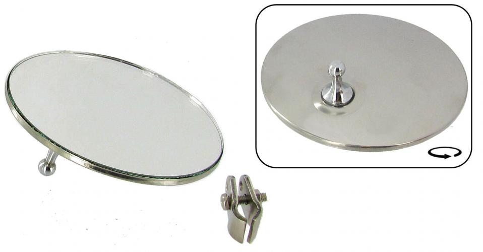 Ulkopeili kiinnikkeineen ruostumatonta terästä