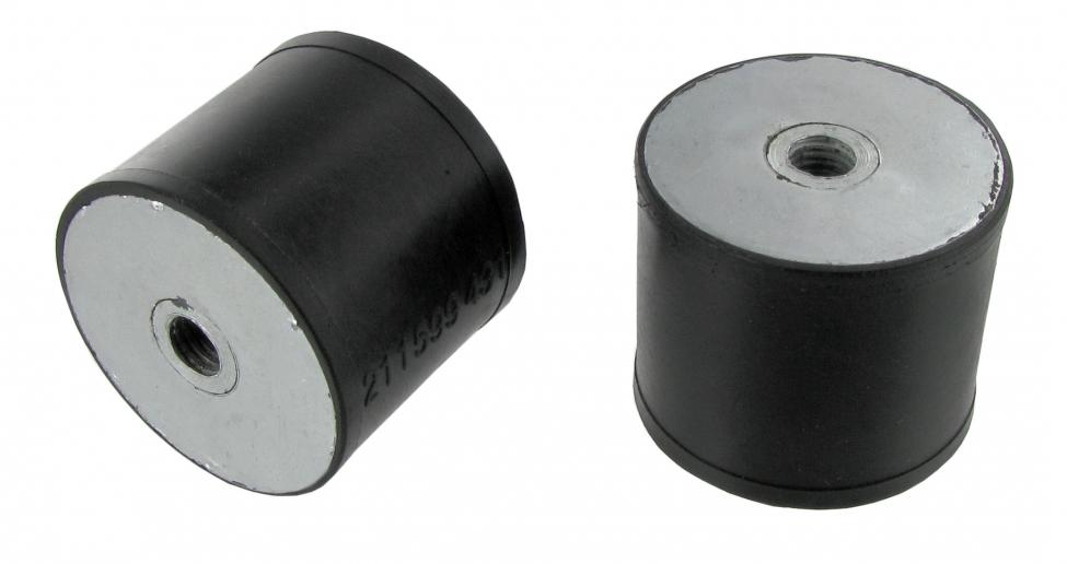 Vaihteiston kiinnitys takana