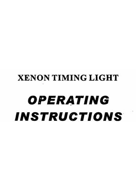 Operation Instructions (GB)