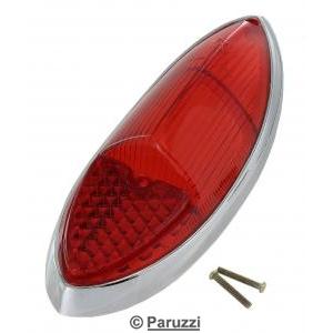 Taillight lens USA red/red B-quality (each)