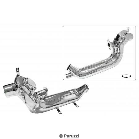 Heat exchanger chrome right