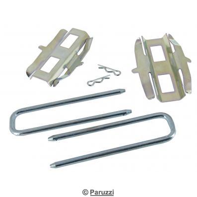 Brake pad mounting kit