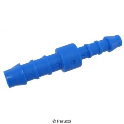 Hose connector reducer from 6 to 8 mm