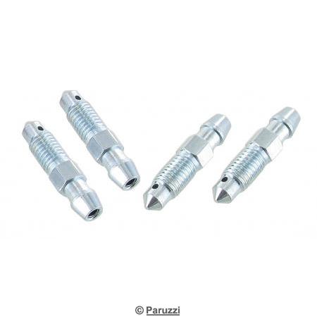 Disk brake bleeder valves for Girling brake calipers (4 pieces)