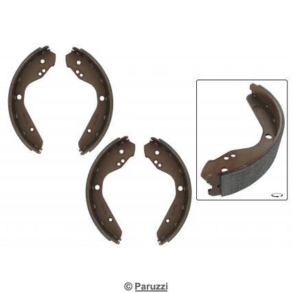 Brake shoe set front B-quality