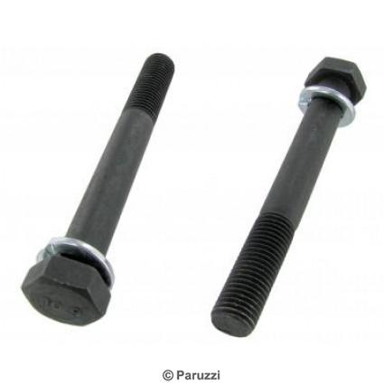 Extended front axle bolt kit