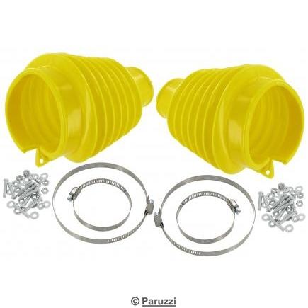 Split axle boots copolymer yellow (per pair)