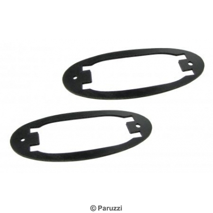 License plate light lens seals (per pair)