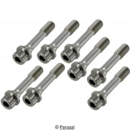 Boulons pour bielles 8740 du type 'H' en Chromoly, 5/16 pouces (8 pices)
