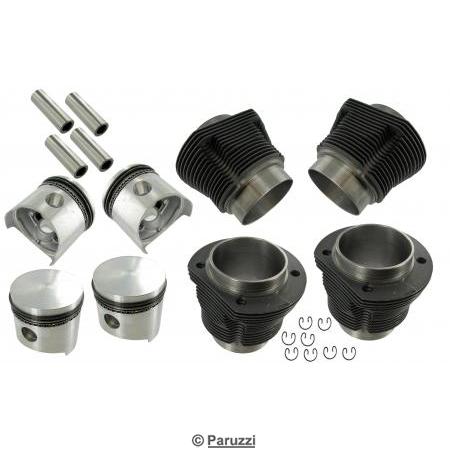 Big-bore cylinder and piston kit 1641cc slip-in (casted pistons)