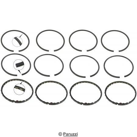 Big-bore piston ring kit