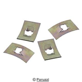 Emblem/dash cover clips (3 mm) (4 pieces)