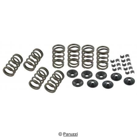 High-rev valve spring kit with retainers and valve locks