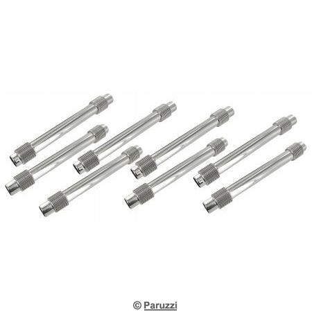 Windage pushrod tubes (stainless steel) (8 pieces)