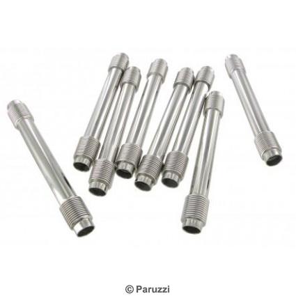 Stock pushrod tubes stainelss steel (8 pieces)