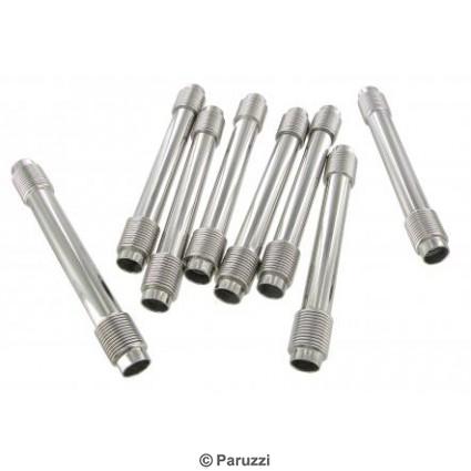 Tubes de protection standard en inox pour tige de poussoir (lot de 8 pices)
