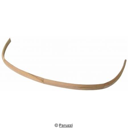 Wooden convertible top mounting bar rear side (2-part)