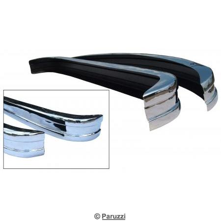 Bumpers Stainless steel polished (per pair)