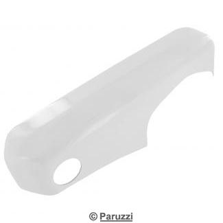 Bumper guard rear side left white primered