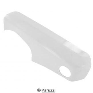 Bumper guard rear side right white primered